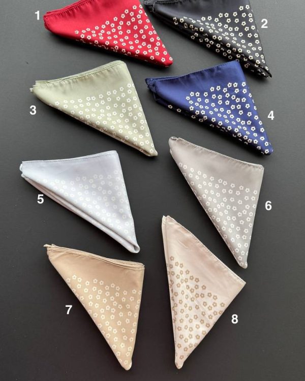 مینی اسکارف ساتن چاپی(تکفروشی کد 662)