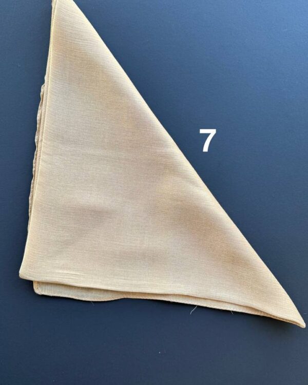 مینی اسکارف لمه شیشه ای(تکفروشی کد 714)