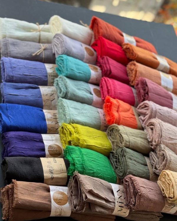 شال نخ چروک ترک بامبو (تکفروشی کد 674)