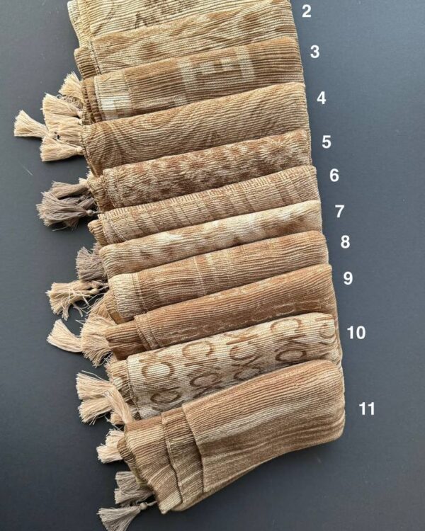 شال پلیسه 4 فصل برشکا طیفی (جین 11 تایی کد 726)