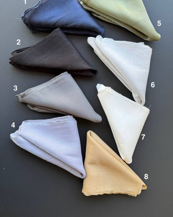 مینی اسکارف لمه شیشه ای(جین 8 تایی کد 715)