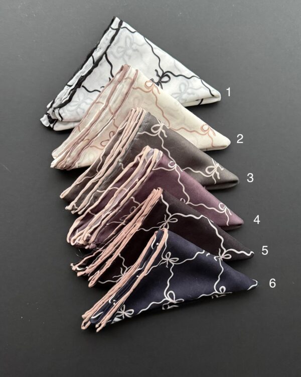 مینی اسکارف نخی پنبه (جین 6 تایی کد 759)