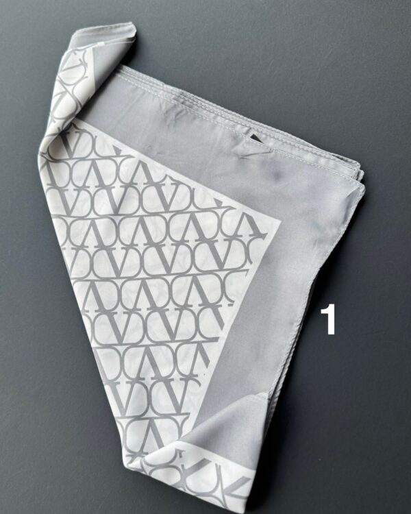 مینی اسکارف ساتن چاپی (تکفروشی کد 755)