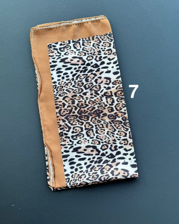 مینی اسکارف نخی پلنگی (تکفروشی کد 757)