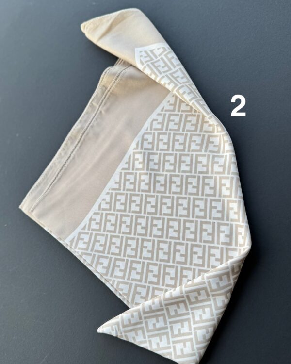 مینی اسکارف ساتن چاپی (تکفروشی کد 753)