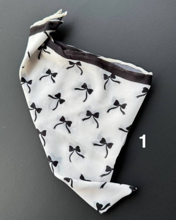 مینی اسکارف نخی پنبه (تکفروشی کد 735)