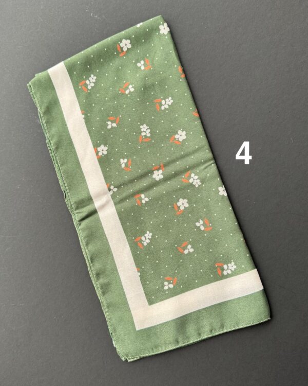 مینی اسکارف نخی گلریز(تکفروشی کد 782)