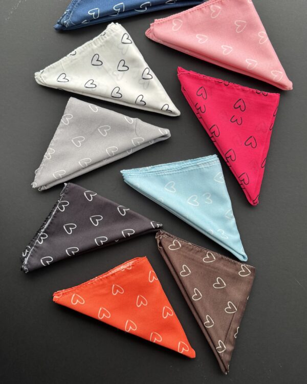 مینی اسکارف نخی قلبی(جین 9 تایی کد 781)