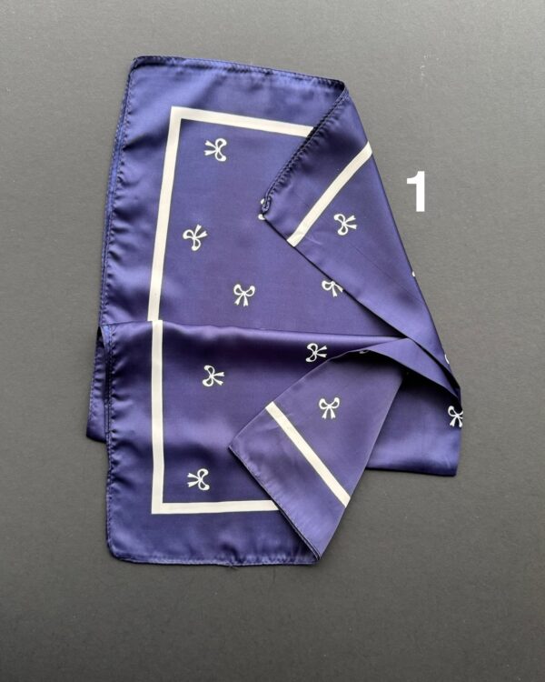 مینی اسکارف ساتن چاپی (تکفروشی کد 776)