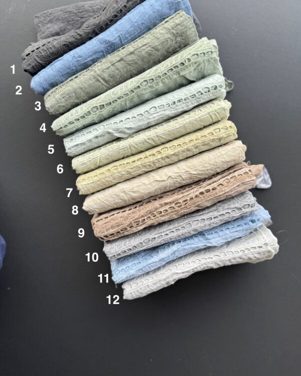 شال دانتل دم ماهی سنگشور(جین 12 تایی کد 795)