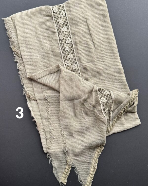 شال کنفی عدسی وارداتی دور ریش دم ماهی(تکفروشی کد 822)