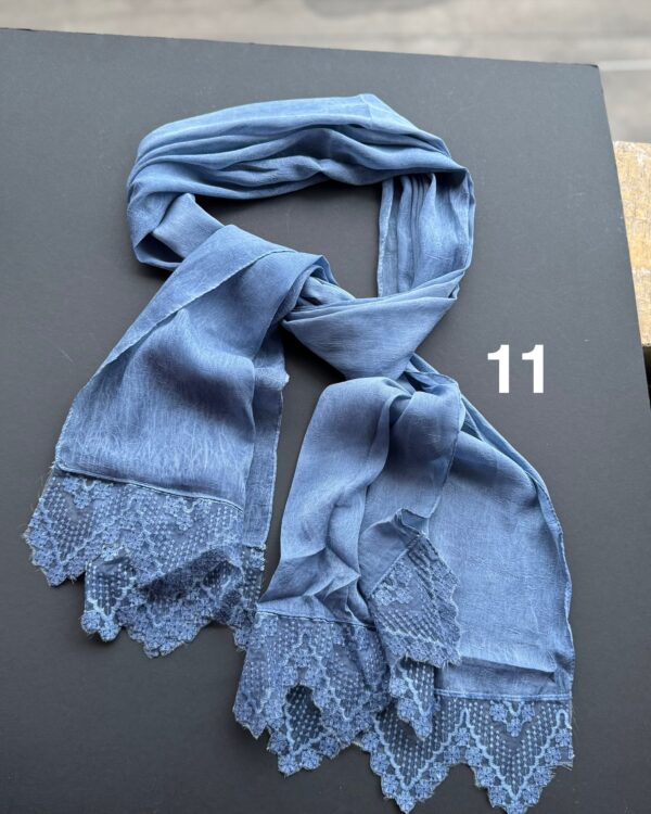 شال نخ حریر مجلسی پایین لوزی(تکفروشی کد 807)