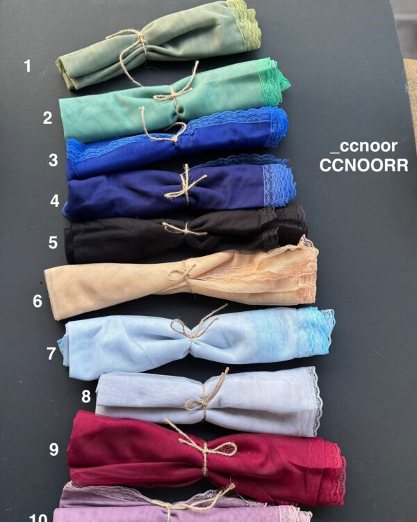 شال تور دور دانتل ساده (تکفروشی کد 830)