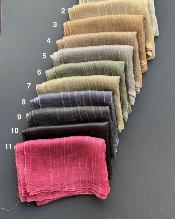 شال نخی مجلسی شیشه ای مزونی(جین 12 تایی کد 821)