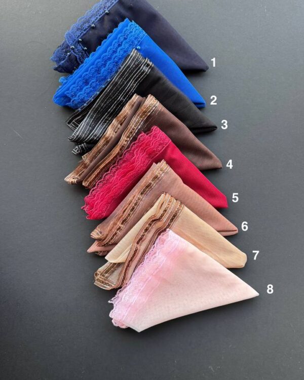 مینی اسکارف توری دانتل تولید نور (جین 10 تایی کد 843)