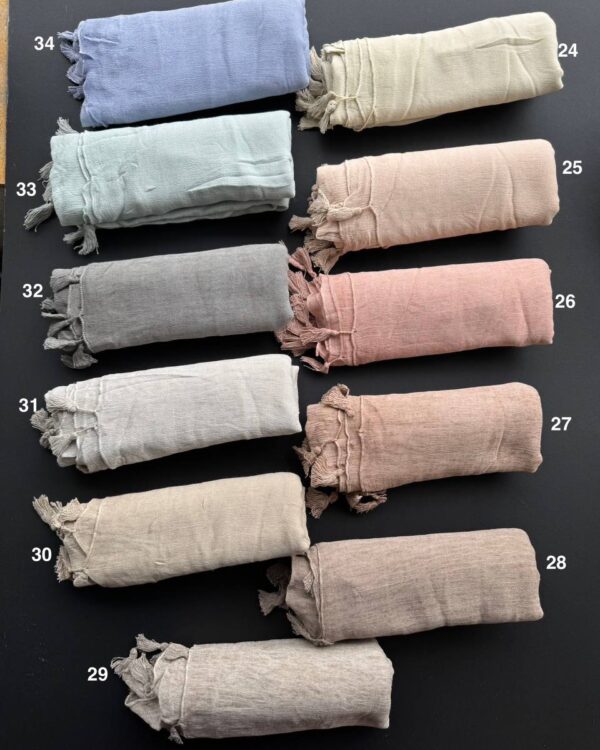 شال تمام نخ پایین منگوله فلورانس (جین 12 تایی کد 912)