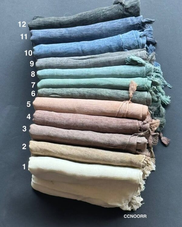 شال تمام نخ پایین منگوله فلورانس (جین 12 تایی کد 891)