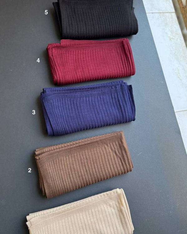 شال ریز بافت لبه دوبل کبریتی(تک فروشی کد 928)