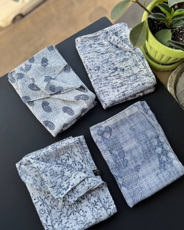 شال نخ پنبه چهار فصل پلیسه (تکفروشی 953)