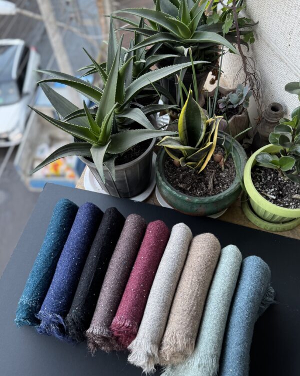 بیگ اسکارف بوکله موهر دور ریش پولکدار عمده (جین 9 تایی کد 997)