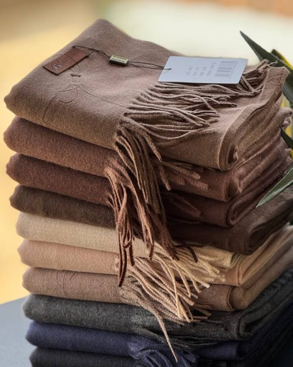 شال موهر گرنسی دو رو ریشه فیتیله ای(تکفروشی کد 1006)