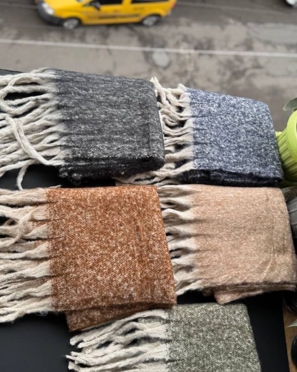 بیگ اسکارف پشمی موهر ریشه افریقایی(تکفروشی کد 994)