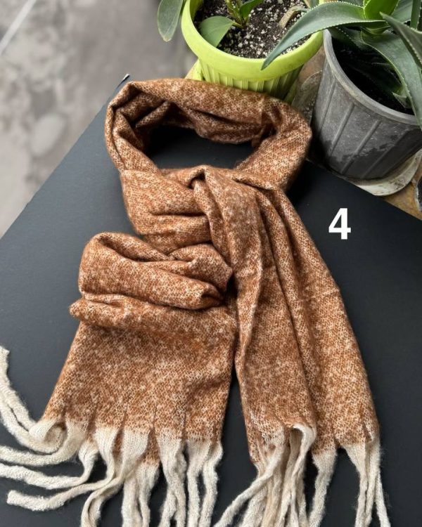 بیگ اسکارف پشمی موهر ریشه افریقایی عمده (جین 5 تایی کد 995)