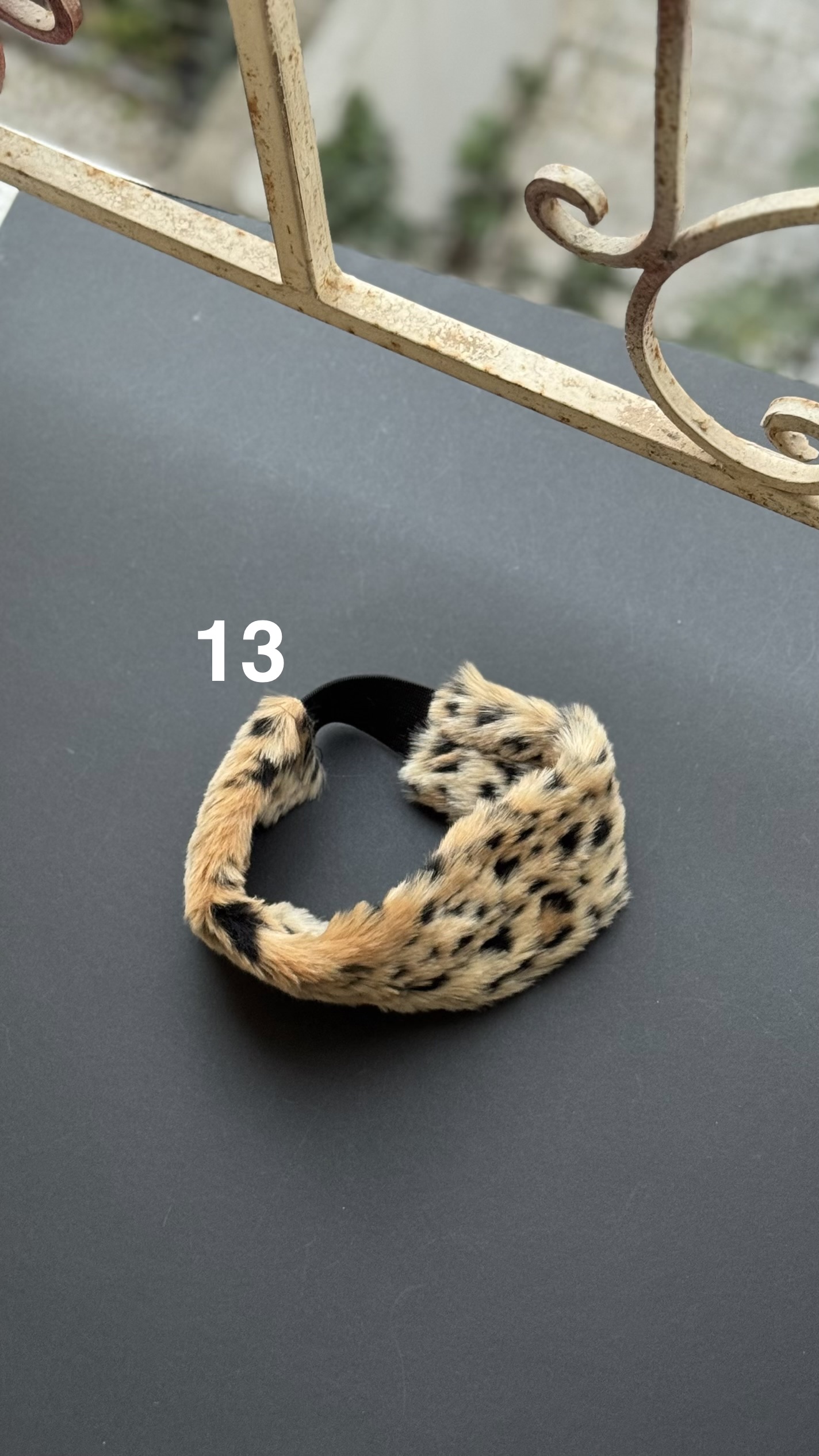 هدبند خزدار پلنگی و ساده (تکفروشی کد 1058) - Image 14
