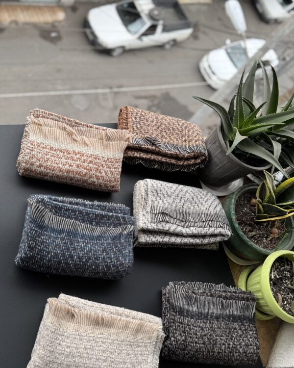 بیگ اسکارف موهر دو رو عمده (جین 6 تایی کد 1083)