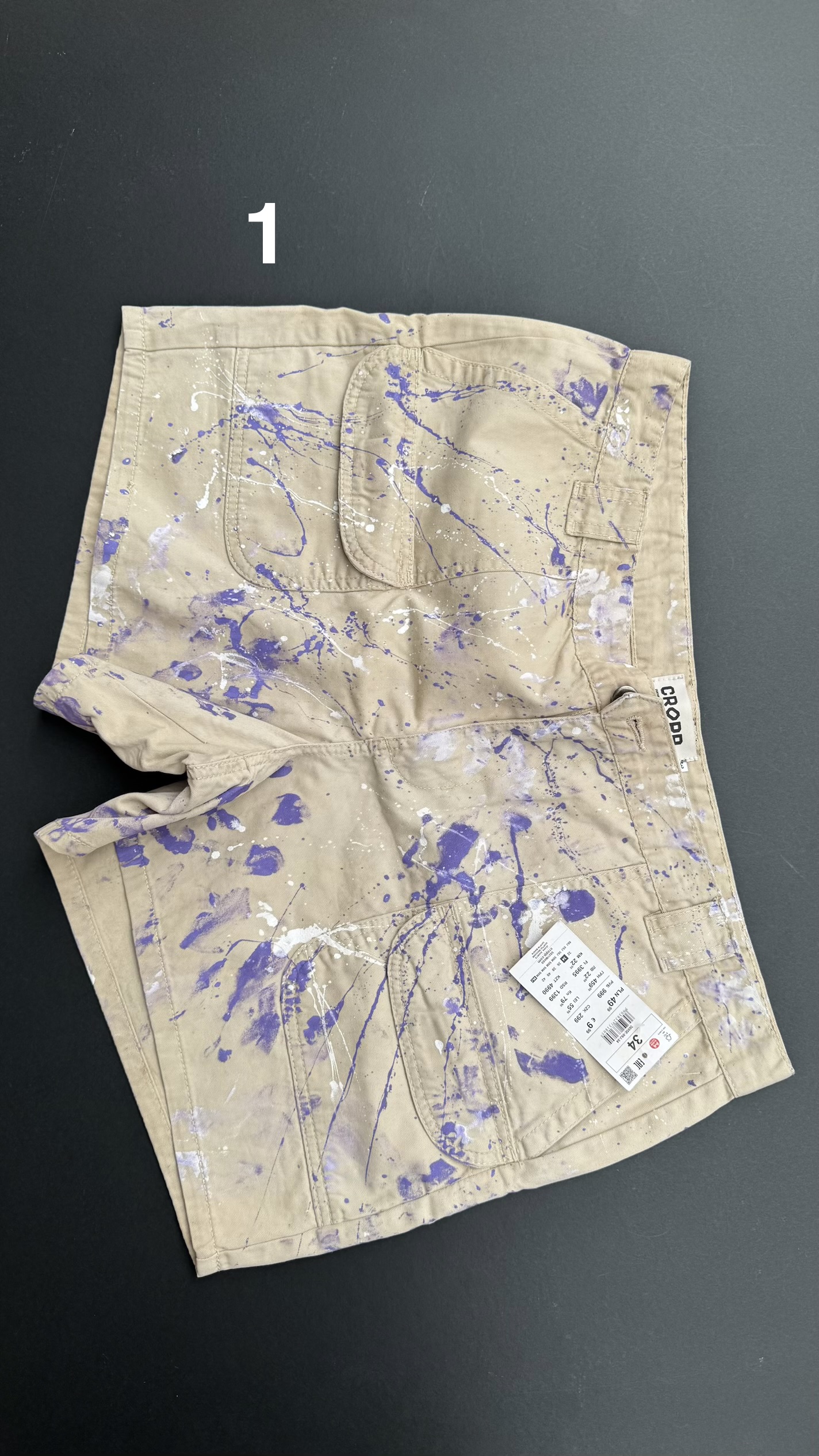 شلوارک جین وارداتی (کد 1156) - Image 3